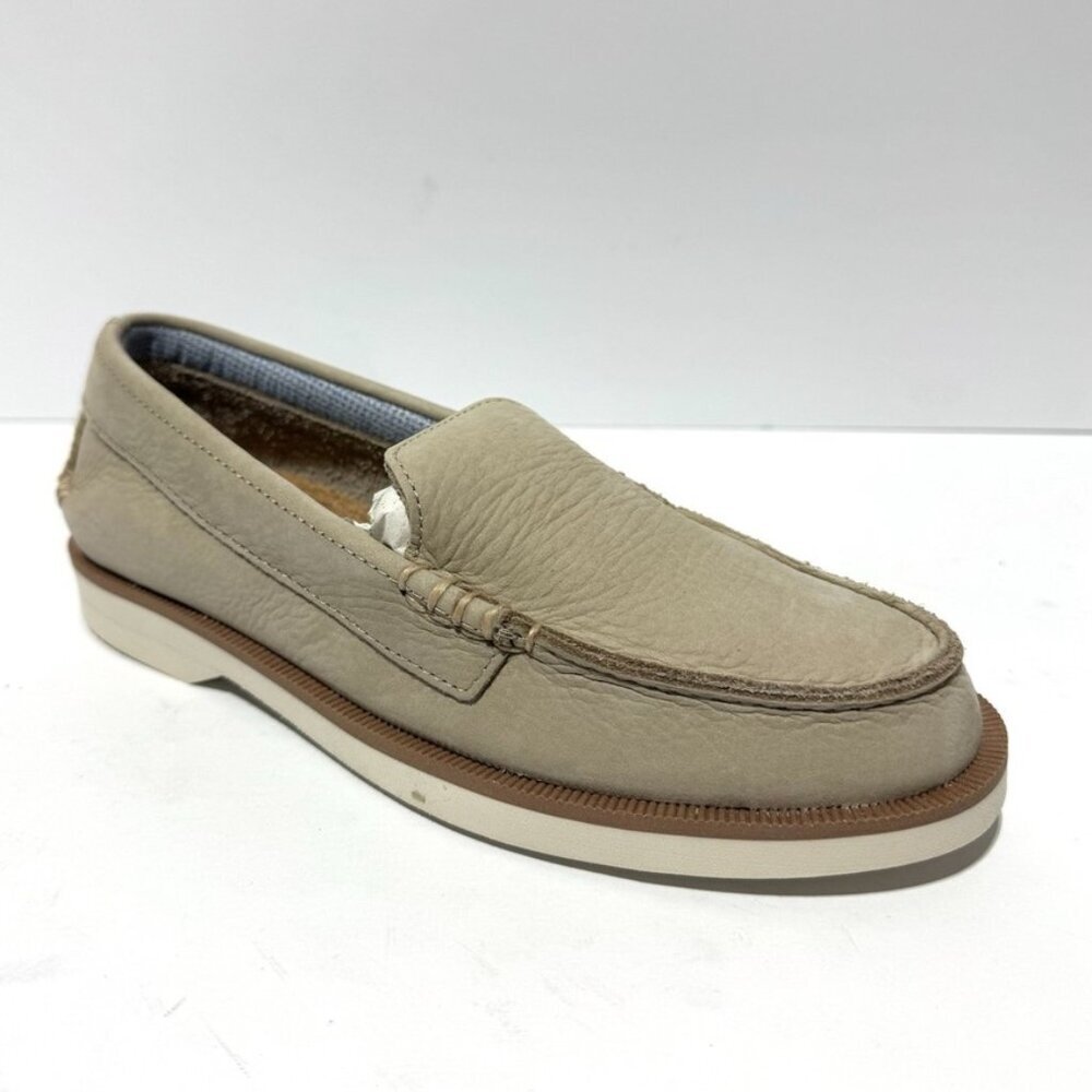 Sperry Mens AO Venetian Loafer Sand Size 4 M